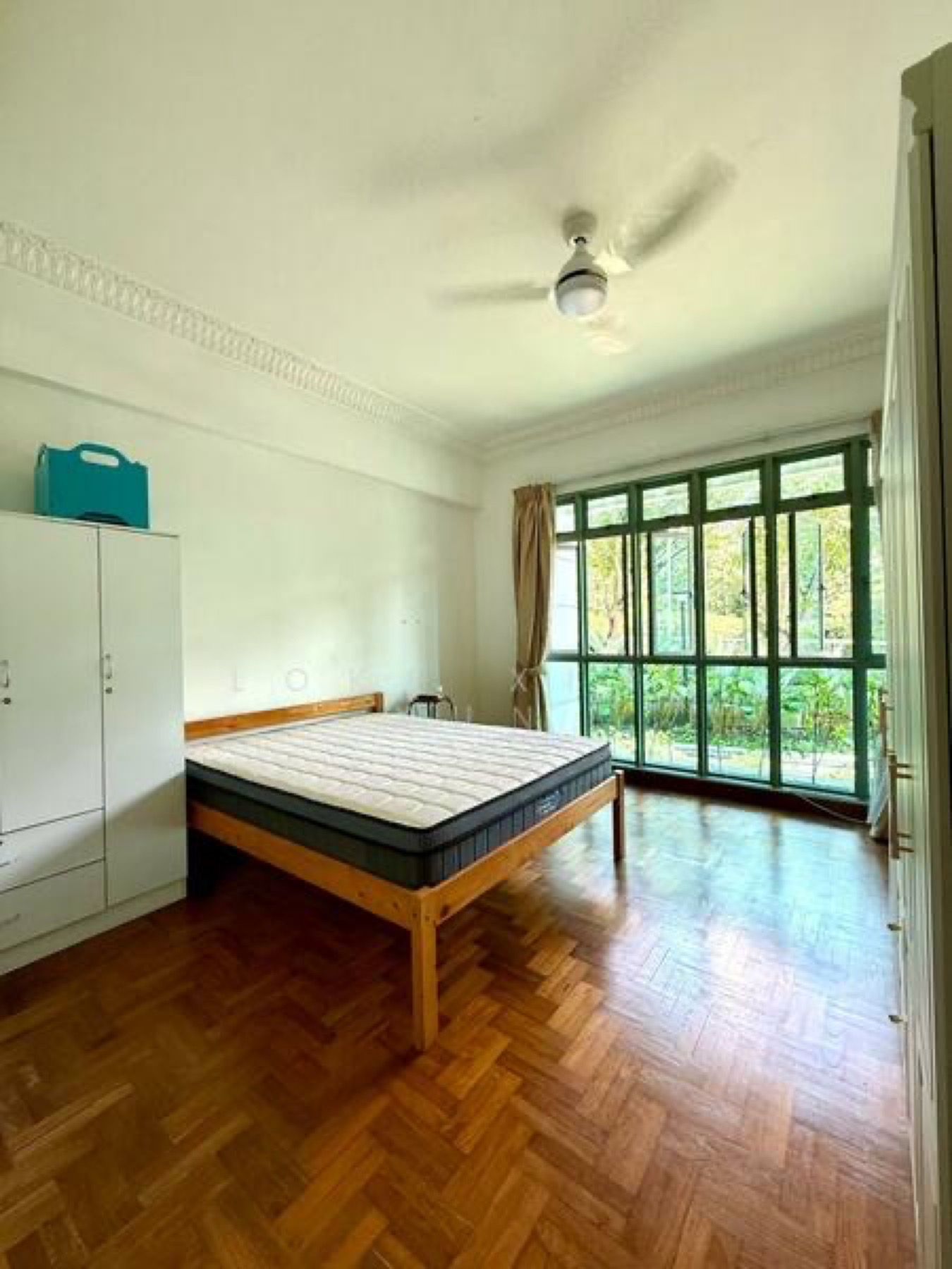 A room in one of our managed homes: furnished, cleaned and ready for a tenant to move in